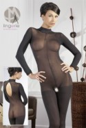 Catsuit with Lace Collar M/L