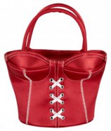 Corset Handbag red