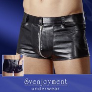 Fake leather Pants Men XL