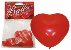 Herzluftballon 6er