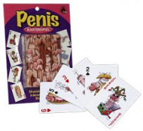 Kartenspiel Penis Cartoon