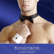 Men's Bow Tie and Cuffs