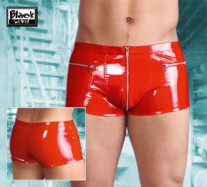 Men's Vinile Pants red XL