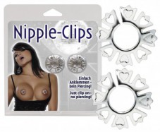 Nipple Clip 2er argentofarben