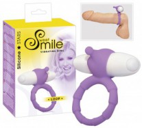 Smile Loop vibro ring purple