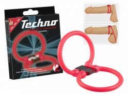 Techno Cock ring, rosa